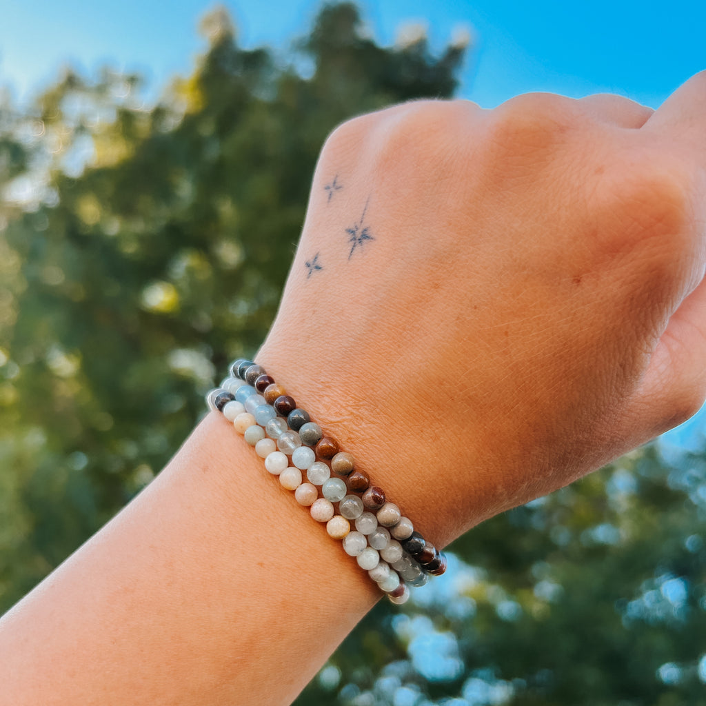 Picture Jasper Gemstone Bracelet