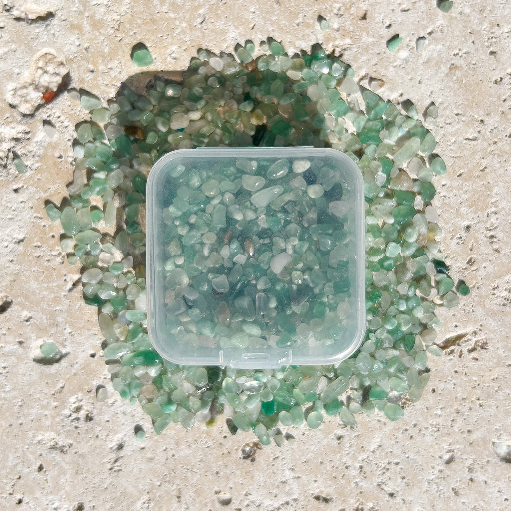 Green Aventurine Gemstone Chips