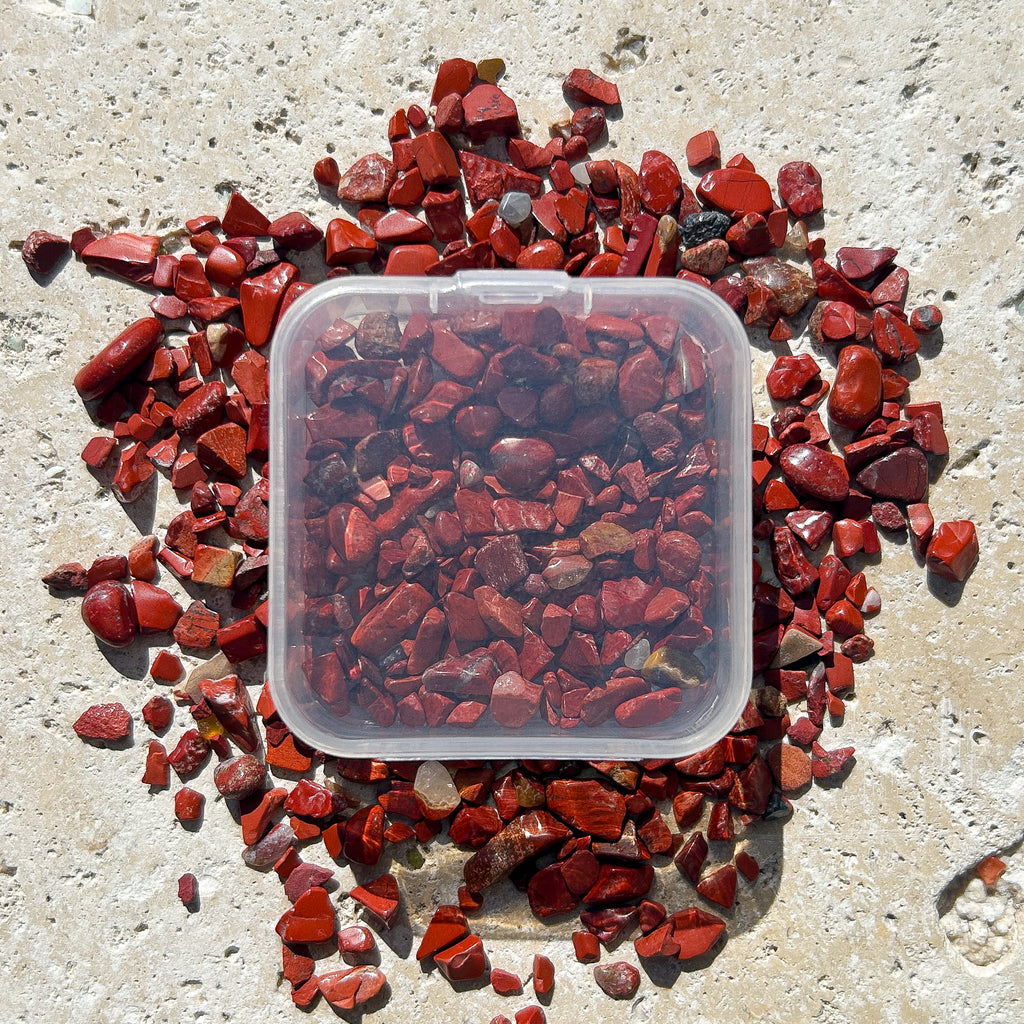 Red Jasper Gemstone Chips