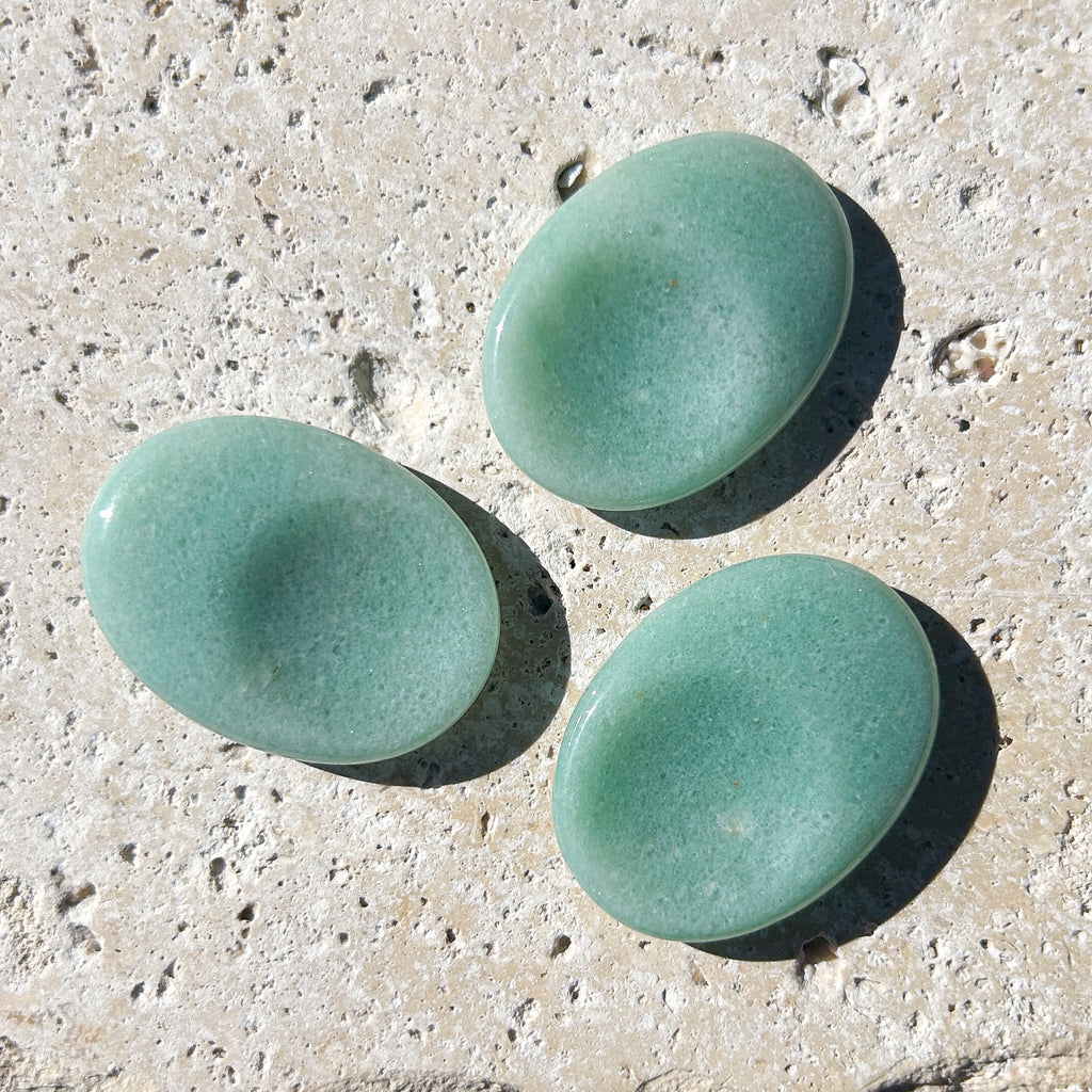 Small Green Aventurine Worry Stone