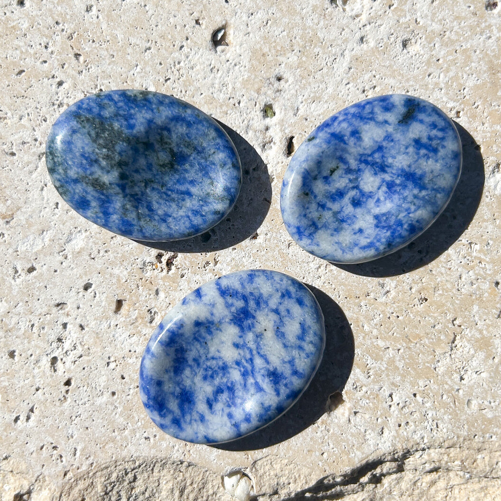 Small Sodalite Worry Stone