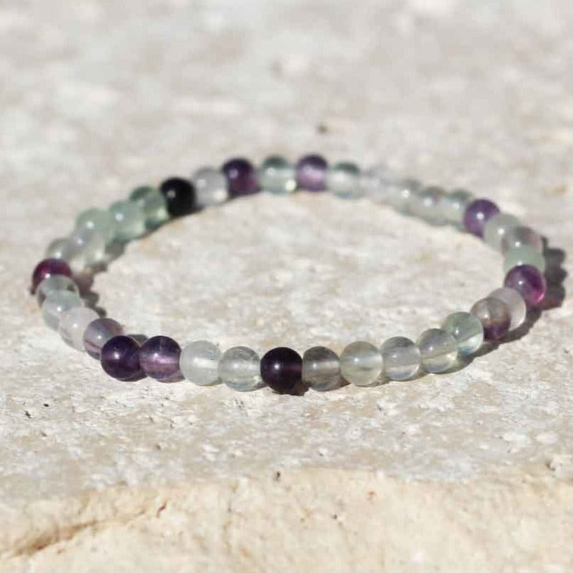 Fluorite Gemstone Bracelet