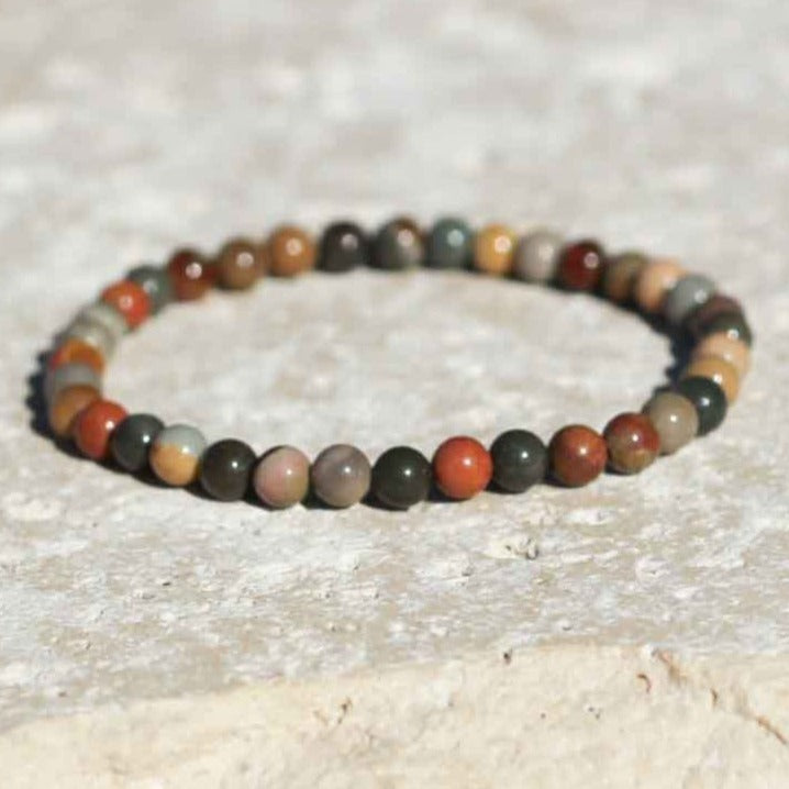 Picture Jasper Gemstone Bracelet