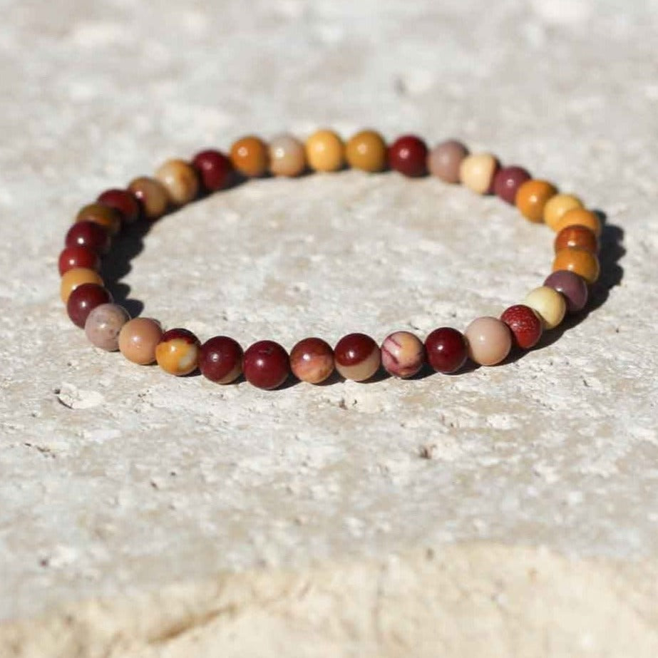 Mookaite Jasper Gemstone Bracelet