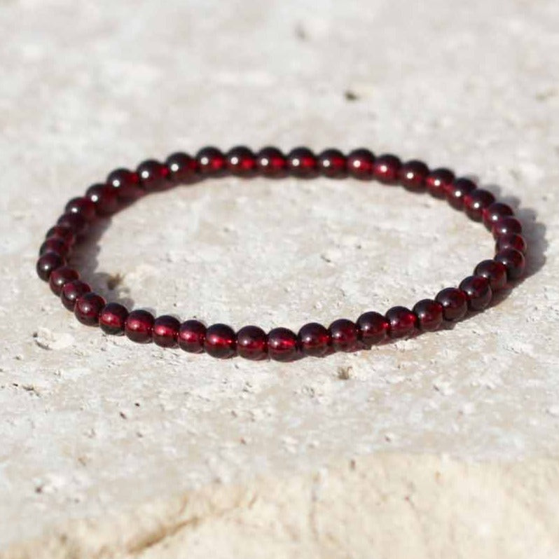 Garnet Gemstone Bracelet