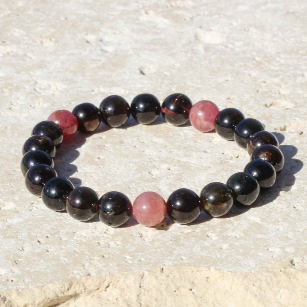 Rainbow Tourmaline 8mm Gemstone Bracelet