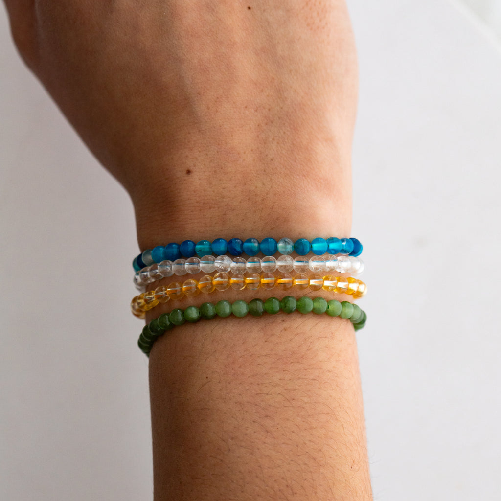 Virgo Gemstone Bracelet Stack