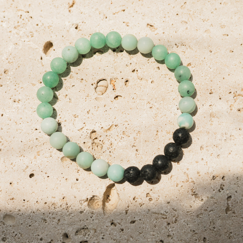 Amazonite Ocean Dreaming Diffuser Bracelet