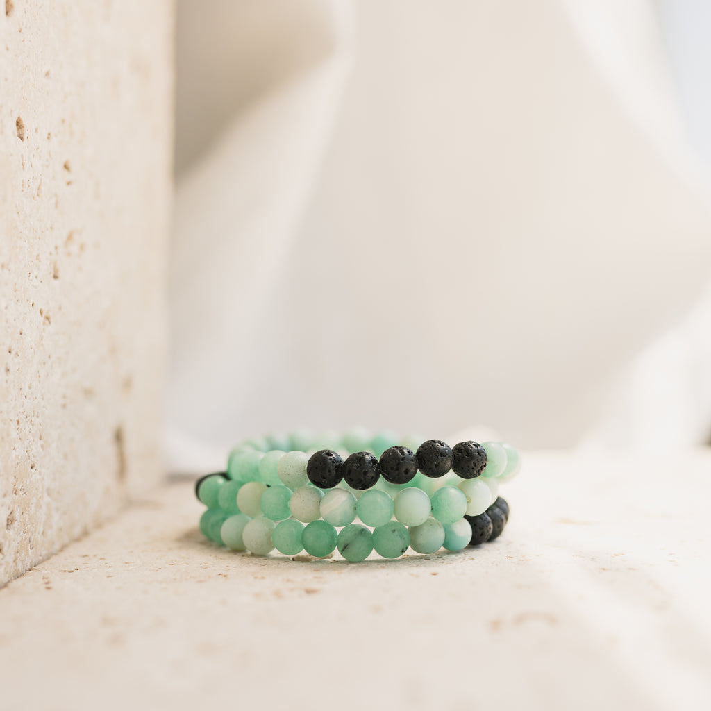 Amazonite Ocean Dreaming Diffuser Bracelet