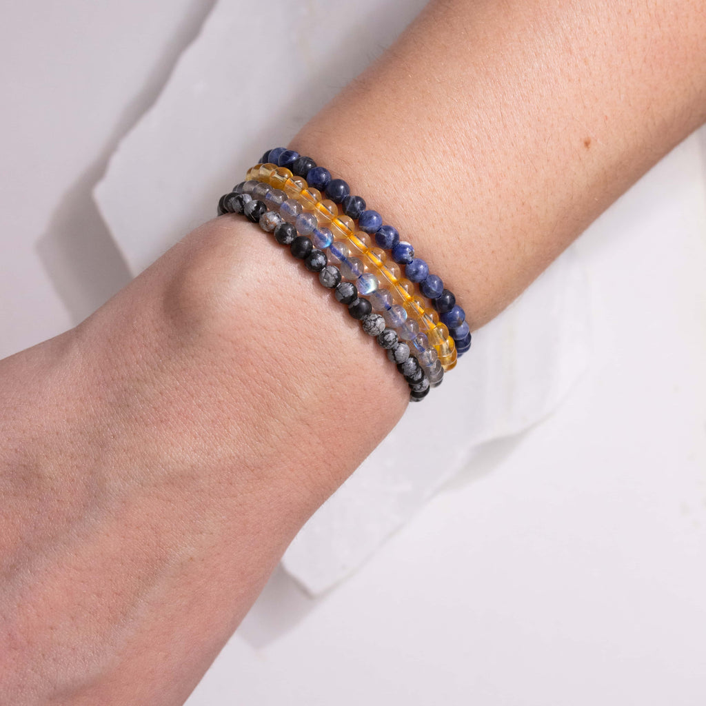 Sagittarius Gemstone Bracelet Stack