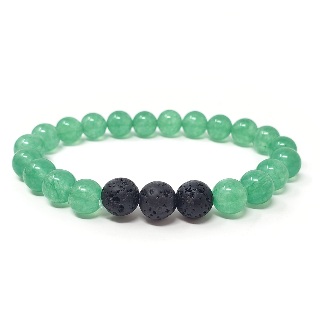 Green Jade Diffuser Bracelet