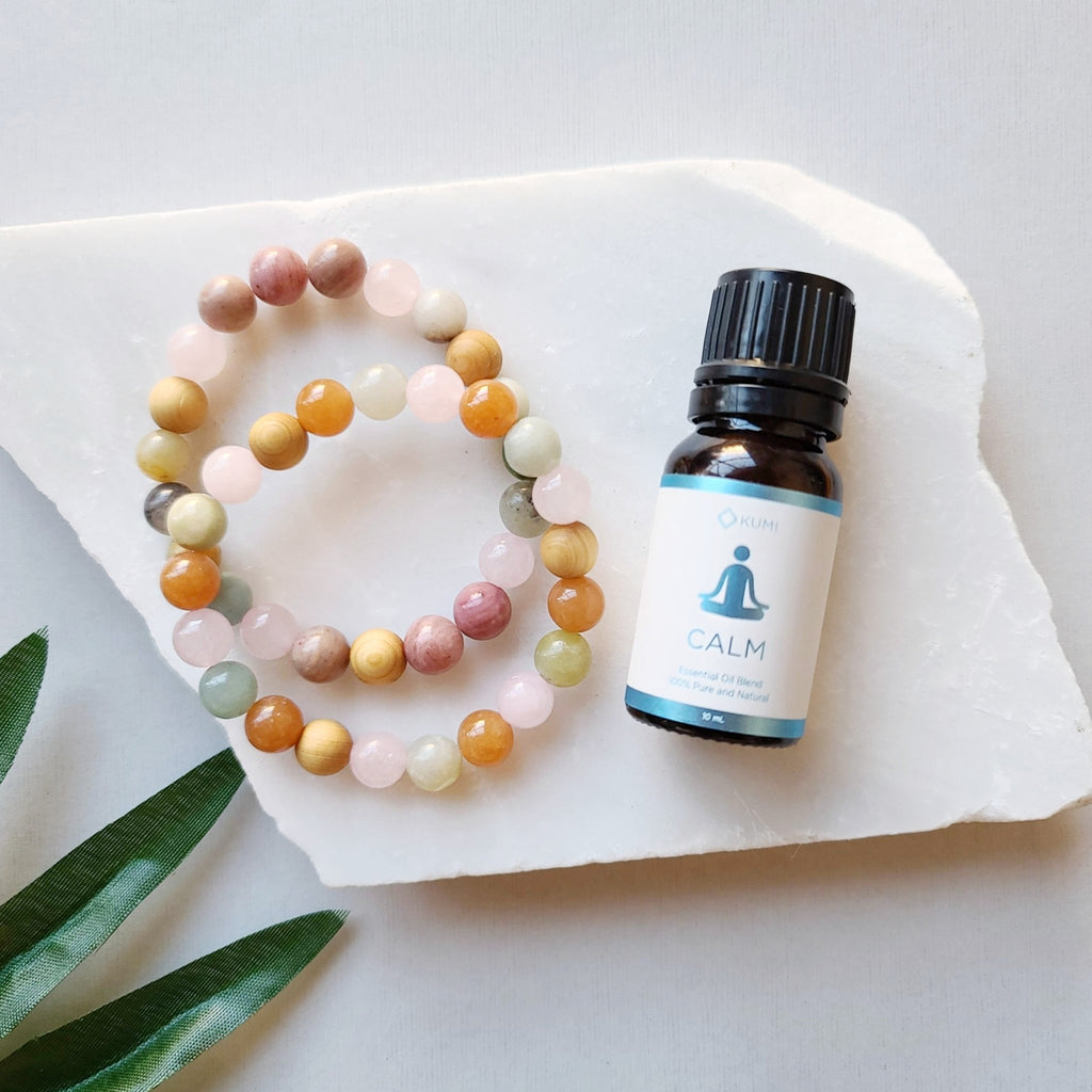 Amazonite & Calm Essential Oil Diffuser Bundle