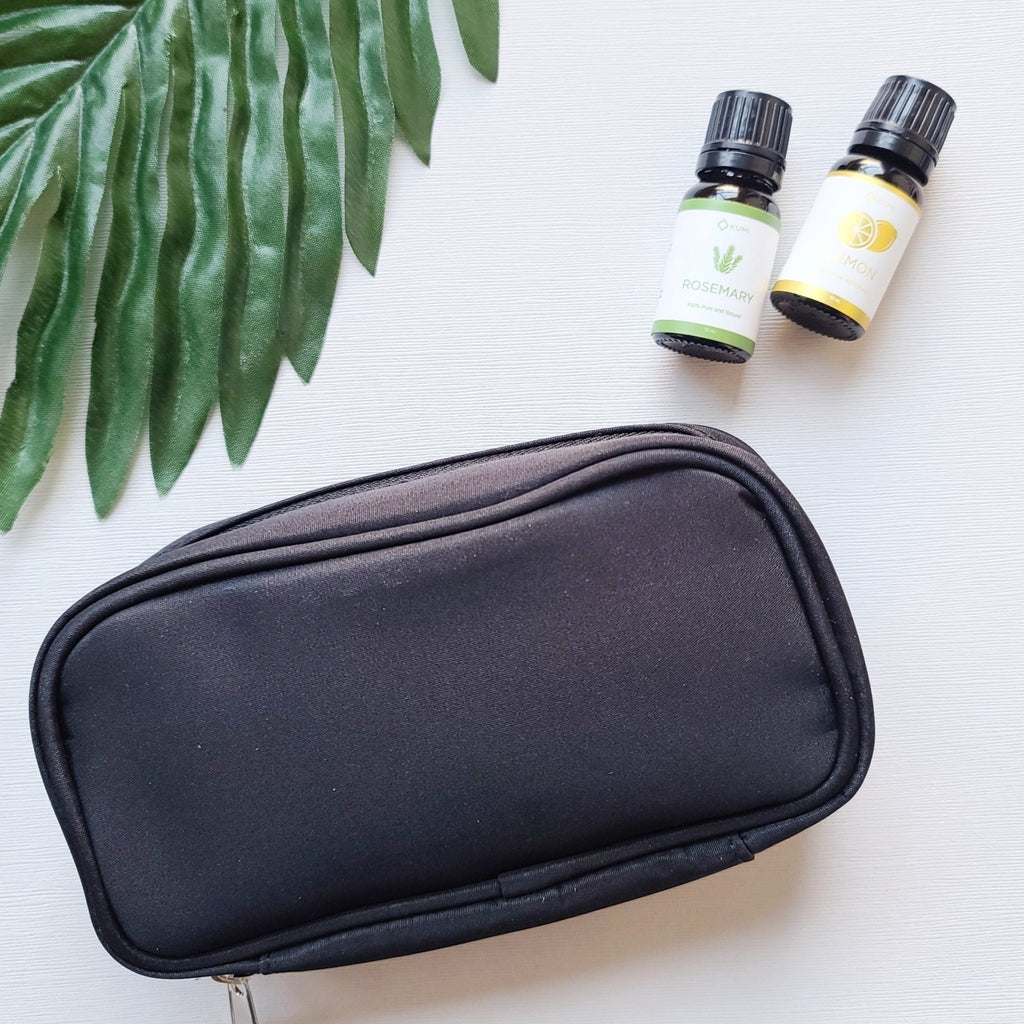 Essential Oil Carrying Case - Soft  - Holds (10) 5ml, 10ml, 15 ml or 10ml Roll Ons