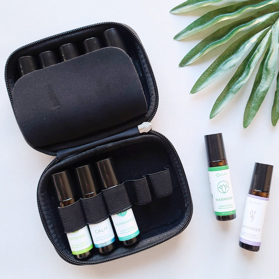 Essential oil 2025 travel pouch