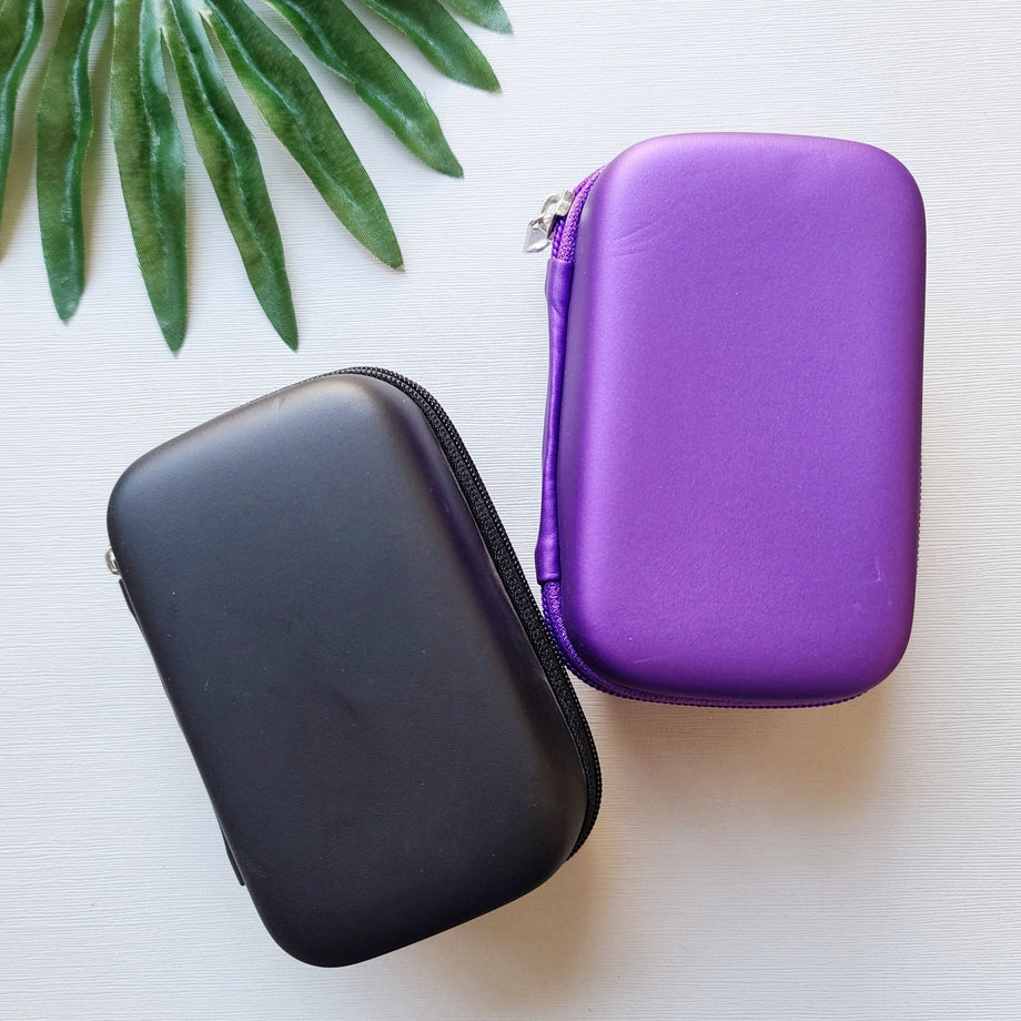 Smooth Hard Shell Essential Oil Carrying Case | Kumi – Kumi Oils